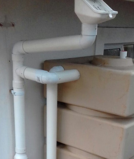 example 5 - 95 deg bend attached to Leaf Catcher box